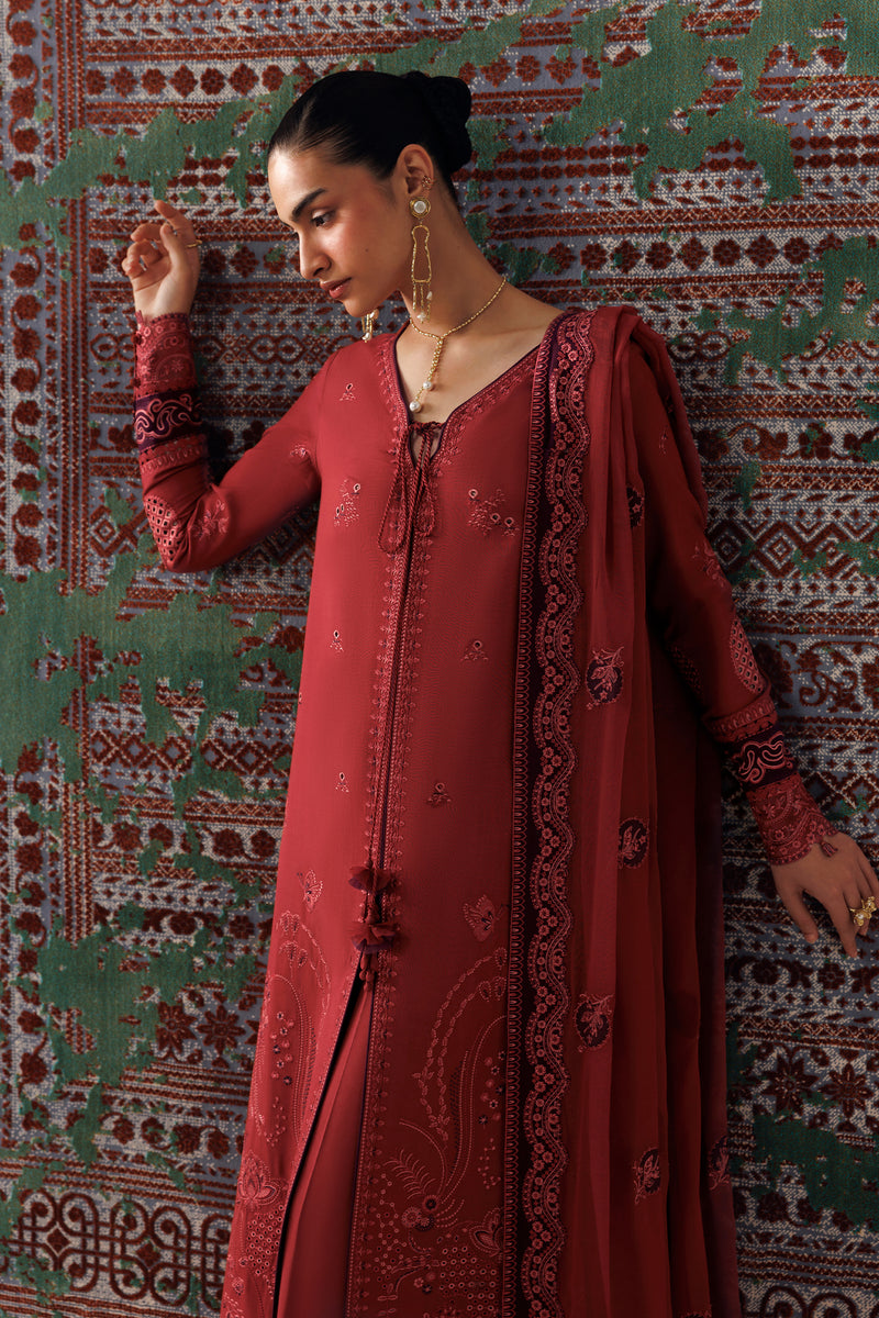 Qalamkar | Q Line Linen 26 | QLW-03 ZAIRA by Qalamkar - Designer Dress  - Type : Ladies Clothes - Available at Libayah - 100% Original 
