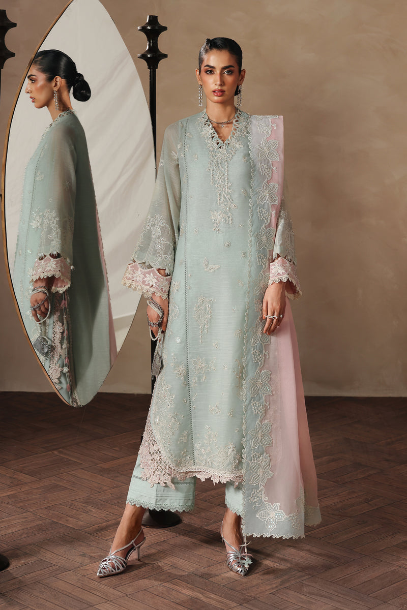 Qalamkar | Luxury Pret 26 | QLP-02 - Nazia by Qalamkar - Designer Dress  - Type : Ladies Clothes - Available at Libayah - 100% Original 