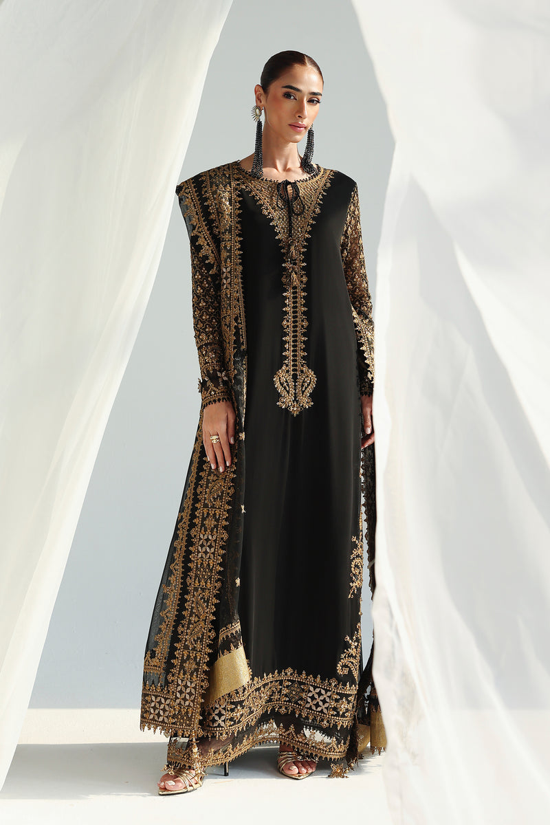 Qalamkar | Chiffon 26 | QCC-06 WALIYA by Qalamkar - Designer Dress  - Type : Ladies Clothes - Available at Libayah - 100% Original 