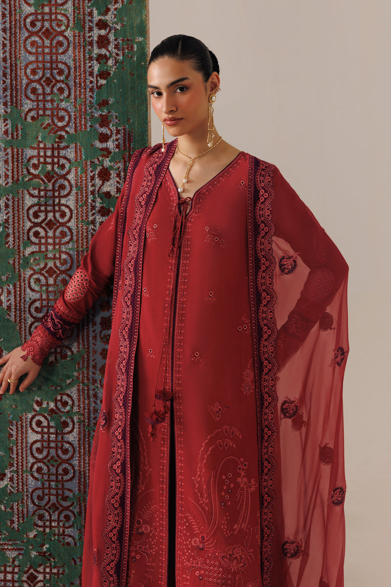 Qalamkar | Q Line Linen 26 | QLW-03 ZAIRA by Qalamkar - Designer Dress  - Type : Ladies Clothes - Available at Libayah - 100% Original 
