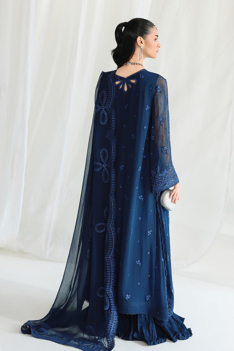 Qalamkar | Chiffon 26 | QCC-02 SHIREEN by Qalamkar - Designer Dress  - Type : Ladies Clothes - Available at Libayah - 100% Original 