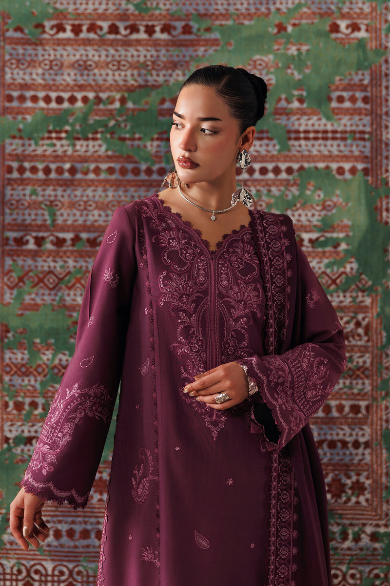 Qalamkar | Q Line Linen 26 | QLW-14 FARWA by Qalamkar - Designer Dress  - Type : Ladies Clothes - Available at Libayah - 100% Original 