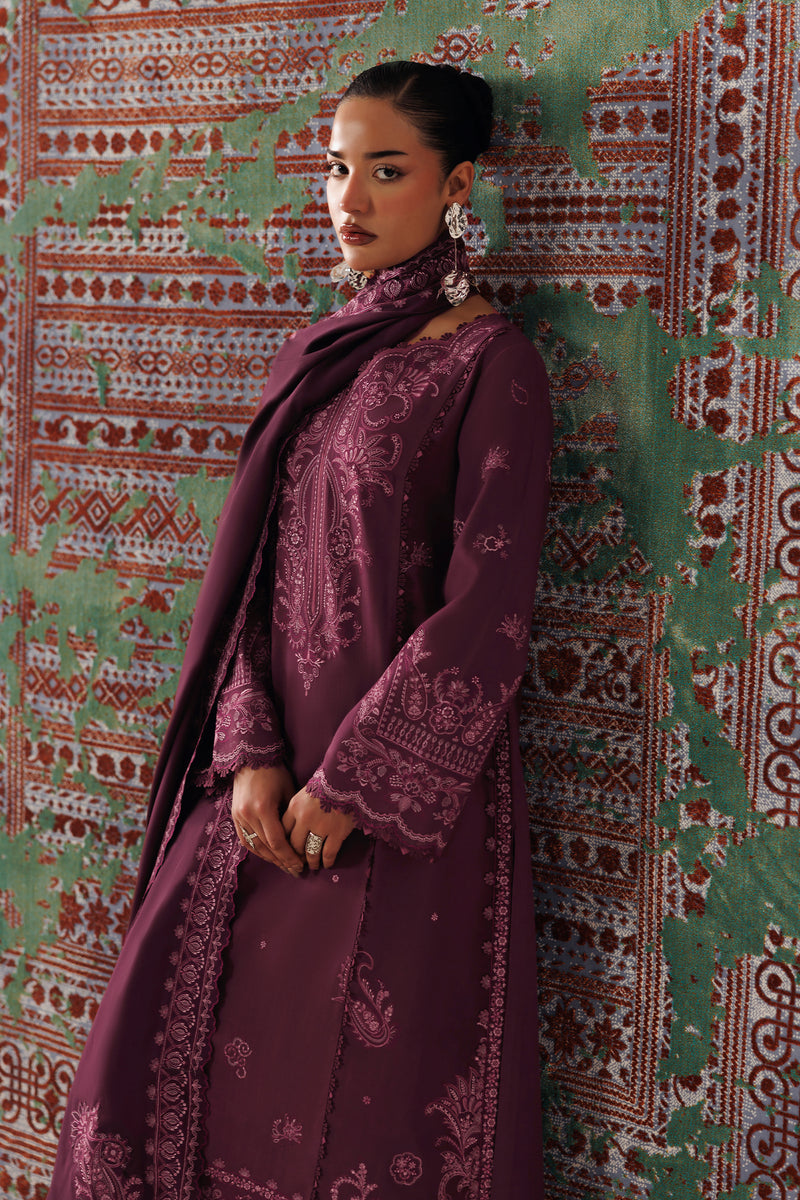 Qalamkar | Q Line Linen 26 | QLW-14 FARWA by Qalamkar - Designer Dress  - Type : Ladies Clothes - Available at Libayah - 100% Original 