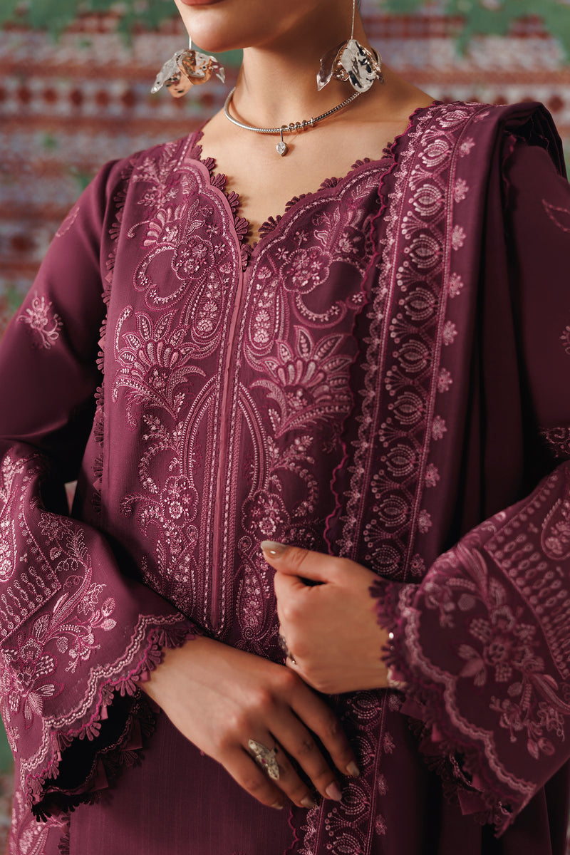Qalamkar | Q Line Linen 26 | QLW-14 FARWA by Qalamkar - Designer Dress  - Type : Ladies Clothes - Available at Libayah - 100% Original 