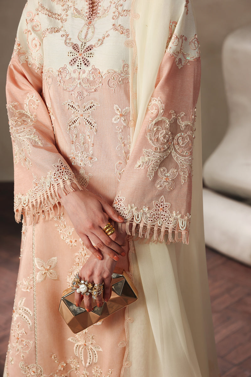 Qalamkar | Luxury Pret 26 | QLP-08 - Beena by Qalamkar - Designer Dress  - Type : Ladies Clothes - Available at Libayah - 100% Original 