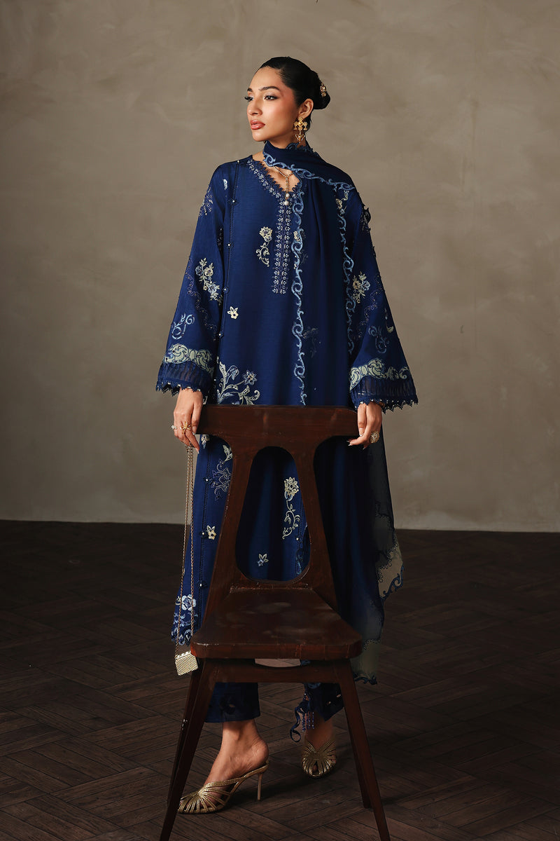 Qalamkar | Luxury Pret 26 | QLP-07 - Calina by Qalamkar - Designer Dress  - Type : Ladies Clothes - Available at Libayah - 100% Original 