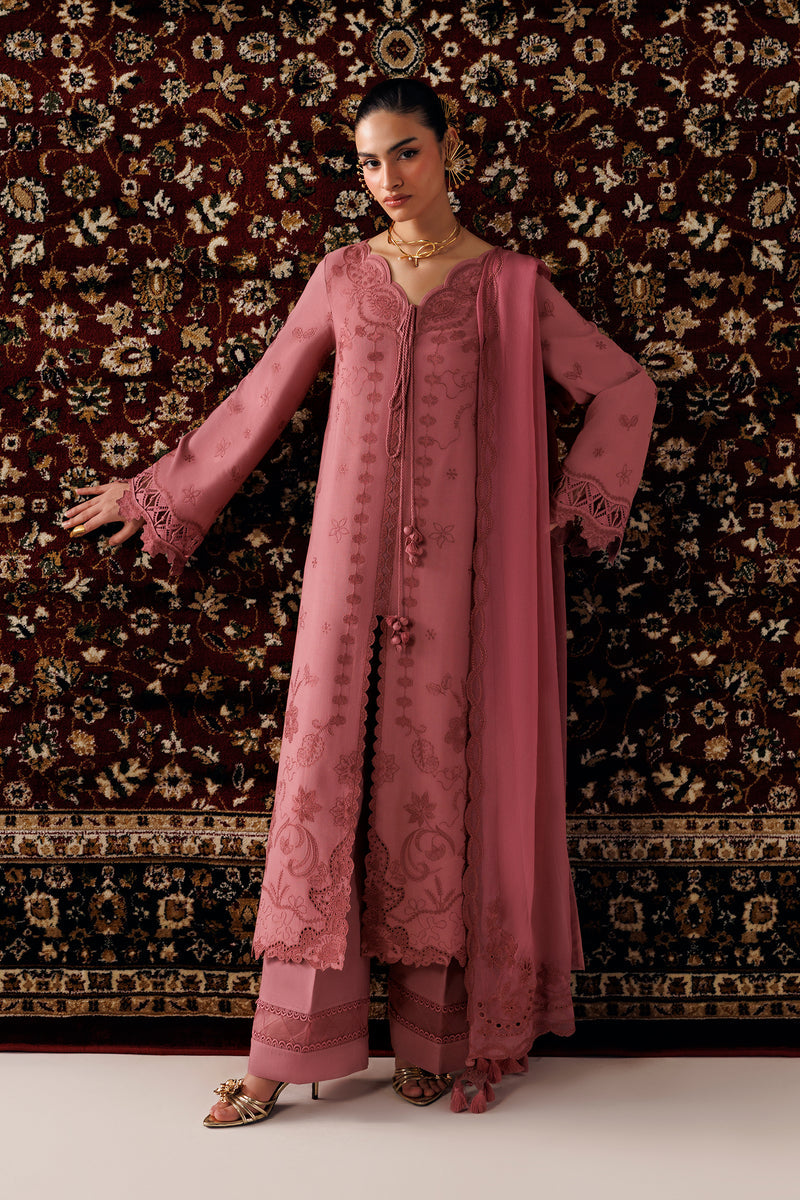 Qalamkar | Q Line Linen 26 | QLW-13 DANIYA by Qalamkar - Designer Dress  - Type : Ladies Clothes - Available at Libayah - 100% Original 