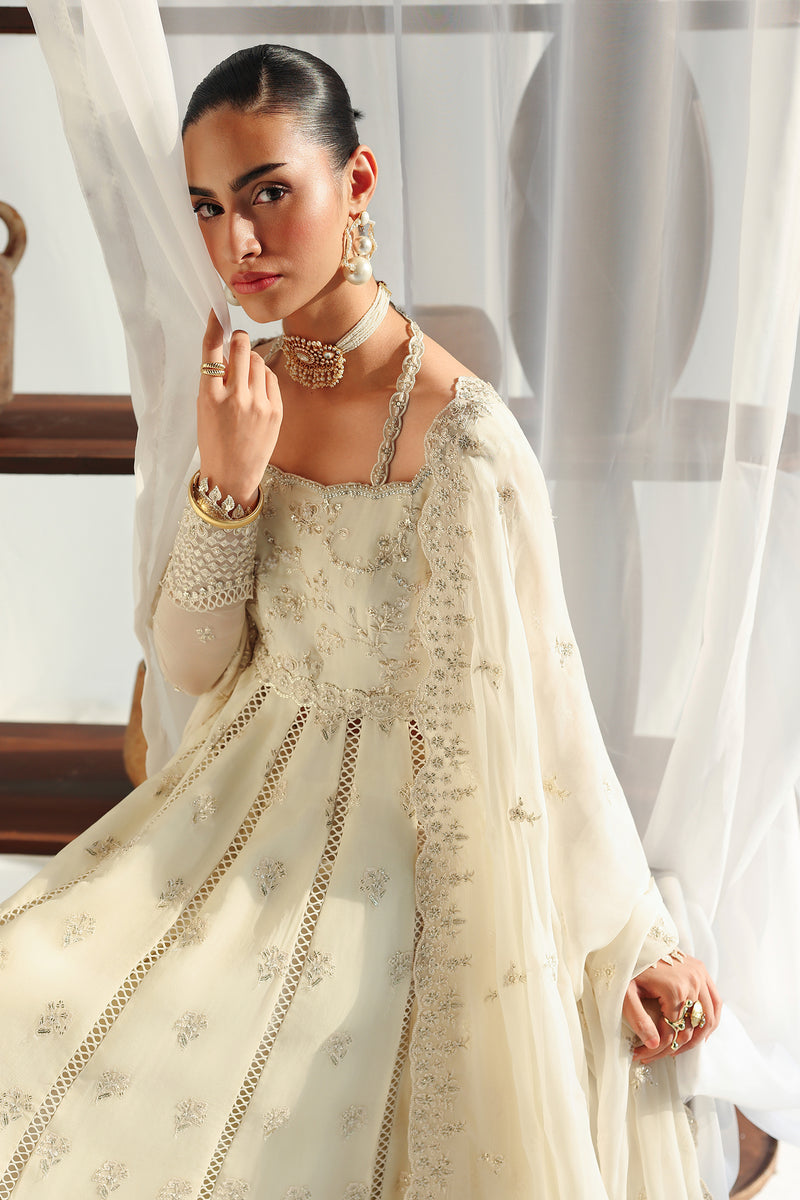 Qalamkar | Chiffon 26 | QCC-07 AMERA by Qalamkar - Designer Dress  - Type : Ladies Clothes - Available at Libayah - 100% Original 