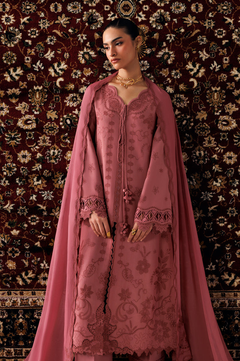 Qalamkar | Q Line Linen 26 | QLW-13 DANIYA by Qalamkar - Designer Dress  - Type : Ladies Clothes - Available at Libayah - 100% Original 