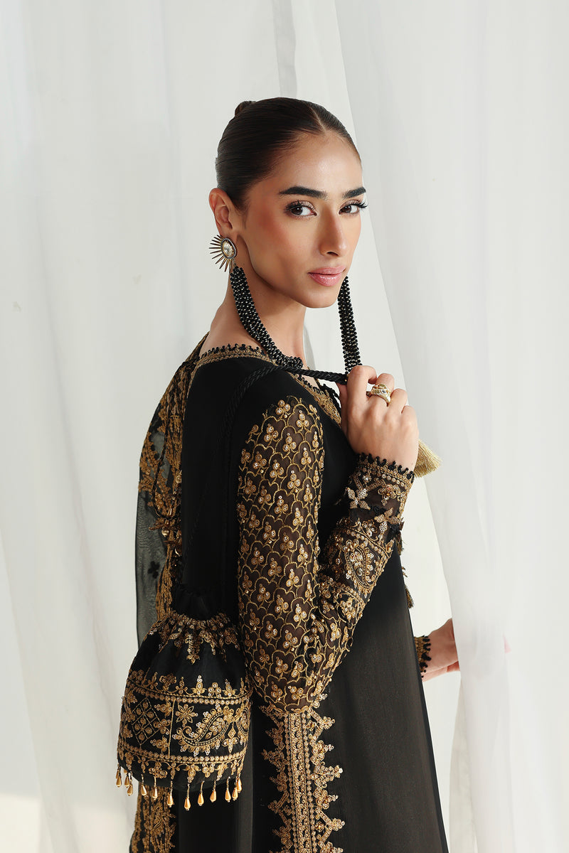 Qalamkar | Chiffon 26 | QCC-06 WALIYA by Qalamkar - Designer Dress  - Type : Ladies Clothes - Available at Libayah - 100% Original 