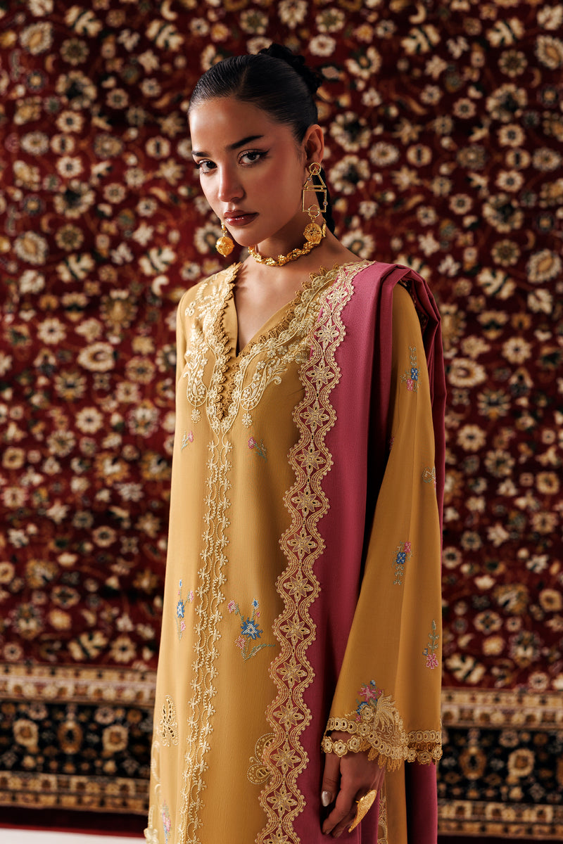 Qalamkar | Q Line Linen 26 | QLW-06 NYRA by Qalamkar - Designer Dress  - Type : Ladies Clothes - Available at Libayah - 100% Original 