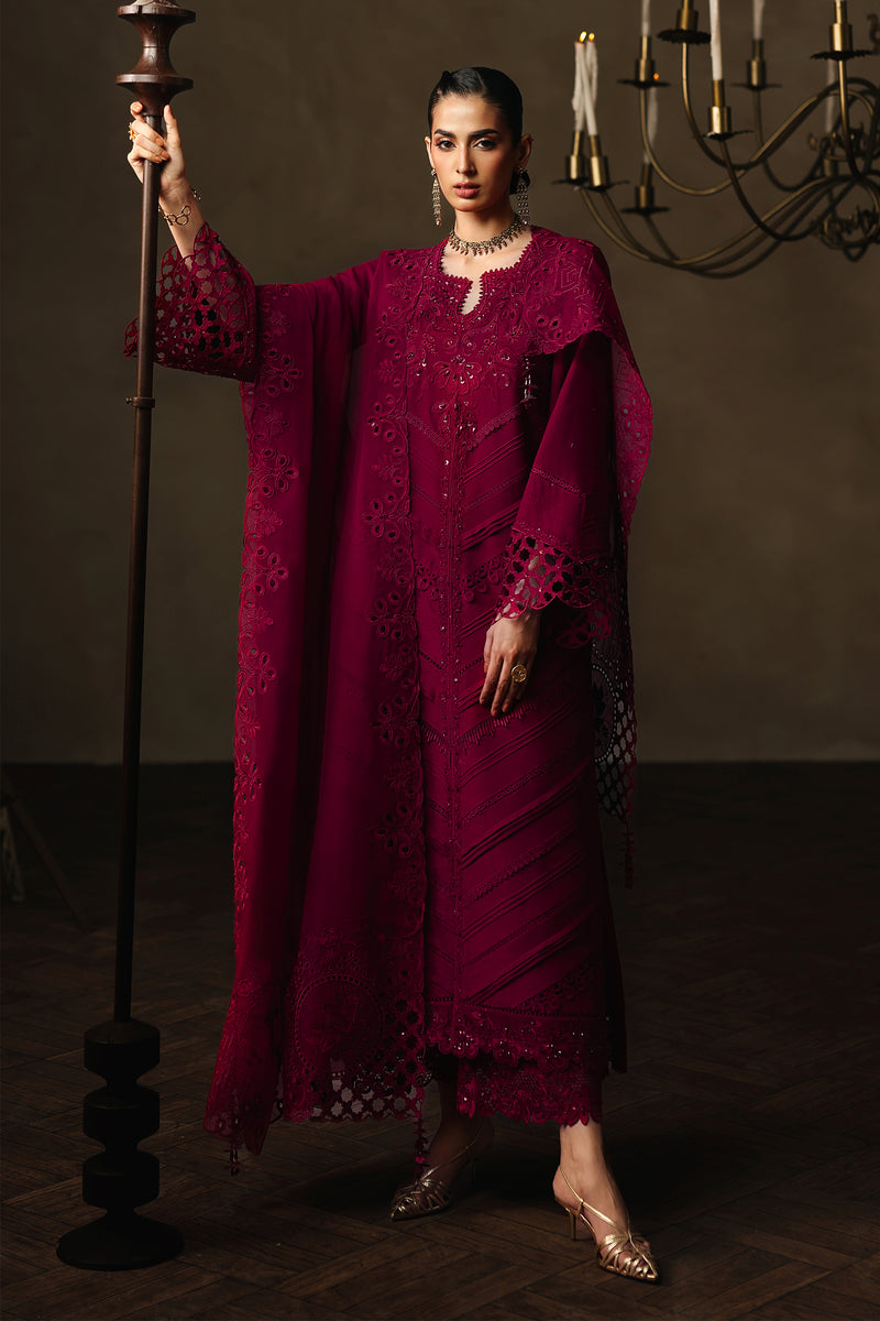 Qalamkar | Luxury Pret 26 | QLP-06 - Luna by Qalamkar - Designer Dress  - Type : Ladies Clothes - Available at Libayah - 100% Original 