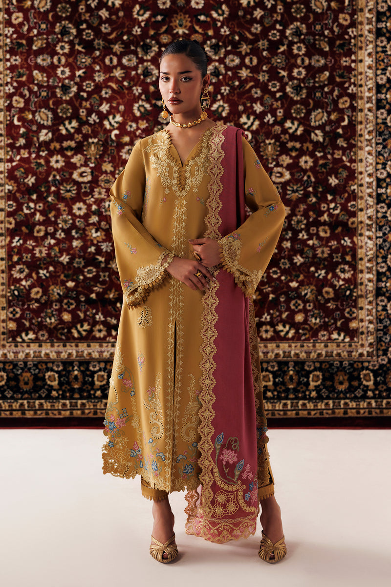 Qalamkar | Q Line Linen 26 | QLW-06 NYRA by Qalamkar - Designer Dress  - Type : Ladies Clothes - Available at Libayah - 100% Original 