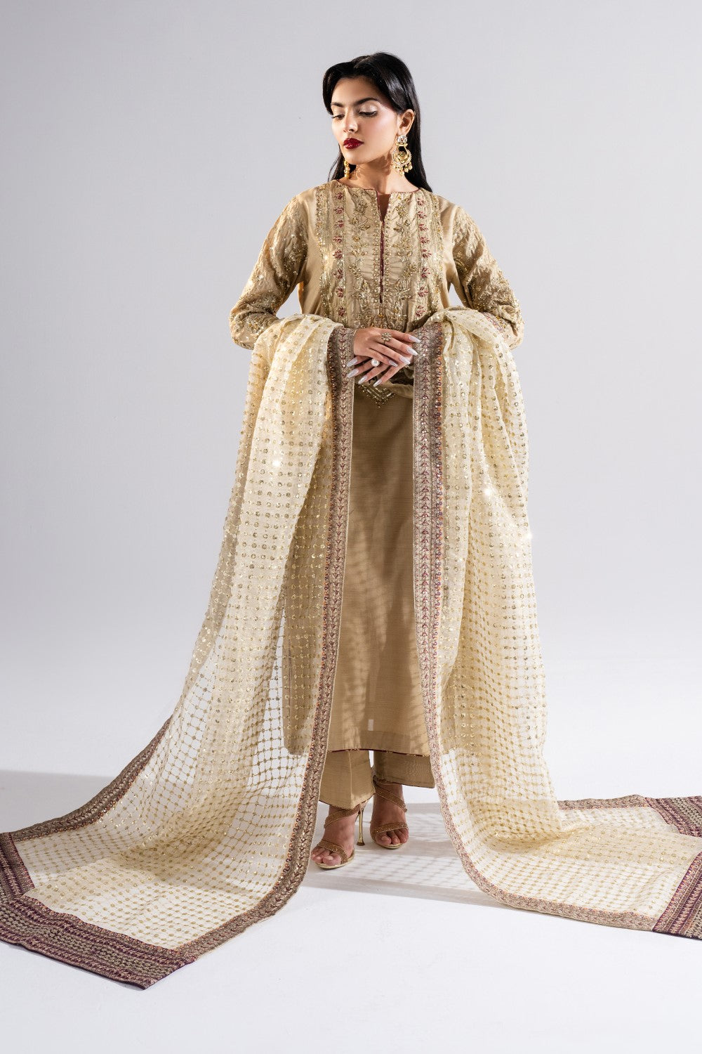 Maryum N Maria | Luna Formals | ZURI by Maryum N Maria - Designer Dress - Type: Ladies Clothes - Available at Libayah - 100% Original