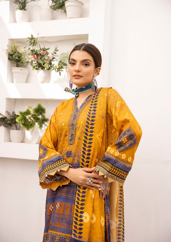 Art & Style |Monsoon Collection | D#01 by Art & Style - Designer Dress - Type: Ladies Clothes - Available at Libayah - 100% Original