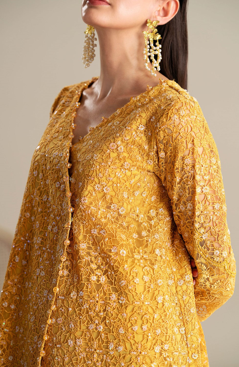 Maryum N Maria | Lagom Ready to Wear | PETUNIA - MS-24220 by Maryum N Maria - Designer Dress - Type: Ladies Clothes - Available at Libayah - 100% Original