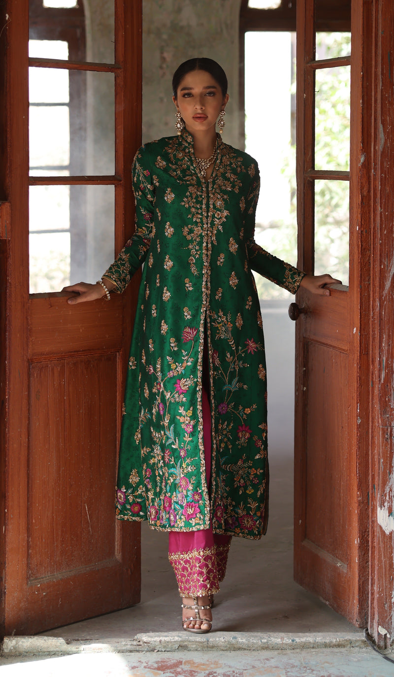 Mina Hasan | Formal Wedding Dresses | MHC-1054 by Mina Hasan - Designer Dress - Type: Ladies Clothes - Available at Libayah - 100% Original