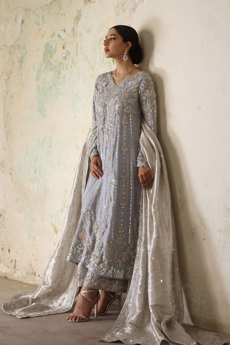 Mina Hasan | Formal Wedding Dresses | MHC-1052 by Mina Hasan - Designer Dress - Type: Ladies Clothes - Available at Libayah - 100% Original