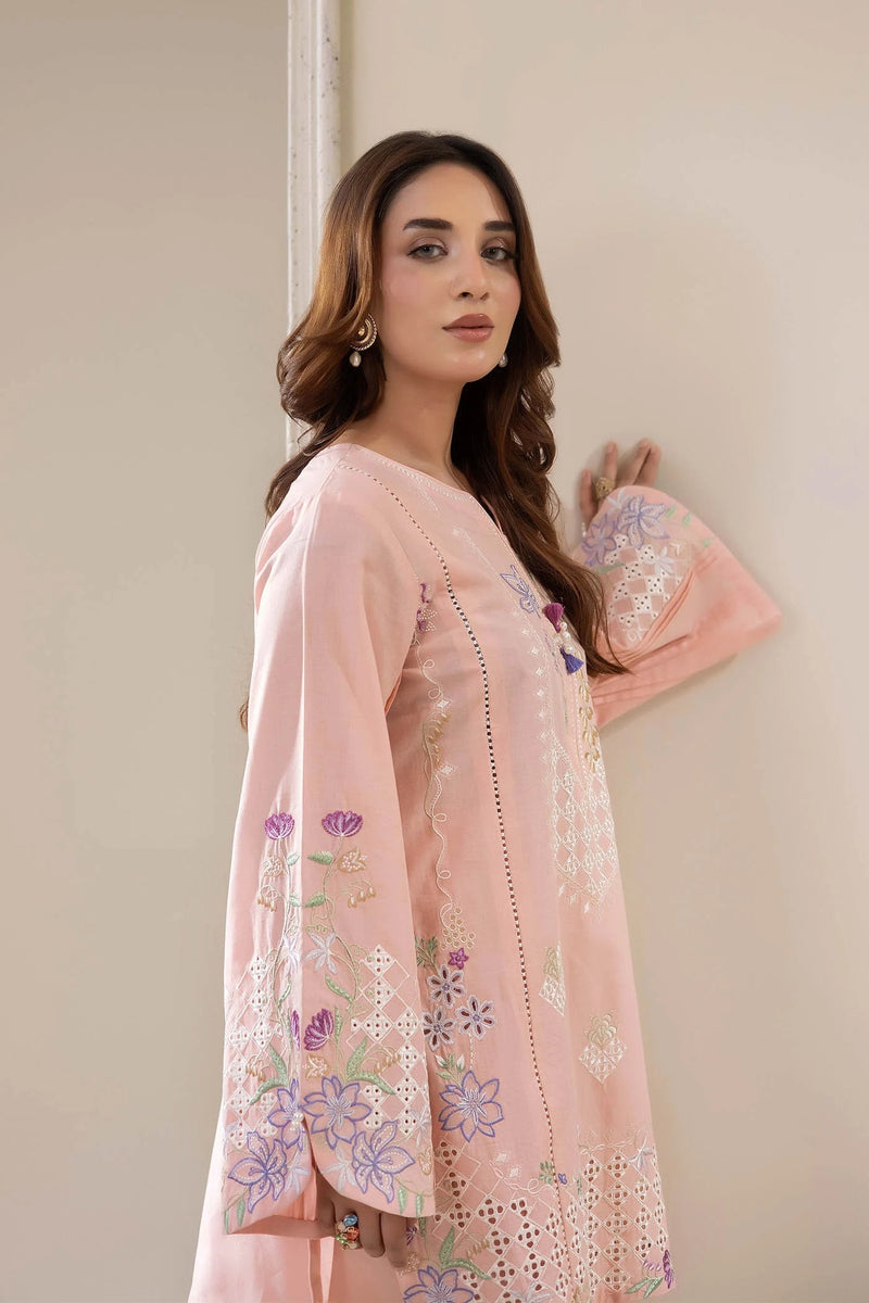 Adans Libas | Embrodiered Co Ord Sets | 4071 by Adans Libas - Designer Dress  - Type : Ladies Clothes - Available at Libayah - 100% Original 