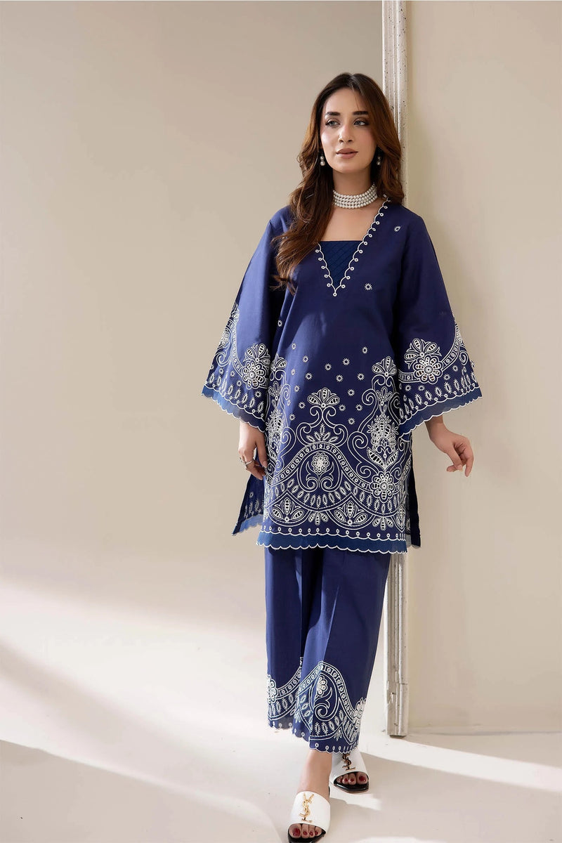 Adans Libas | Embrodiered Co Ord Sets | 4062 by Adans Libas - Designer Dress  - Type : Ladies Clothes - Available at Libayah - 100% Original 