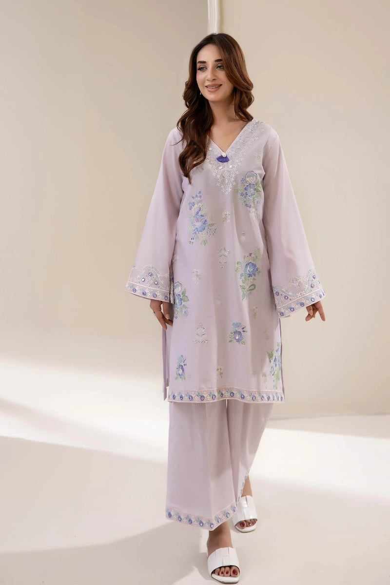 Adans Libas | Embrodiered Co Ord Sets | 4063 by Adans Libas - Designer Dress  - Type : Ladies Clothes - Available at Libayah - 100% Original 