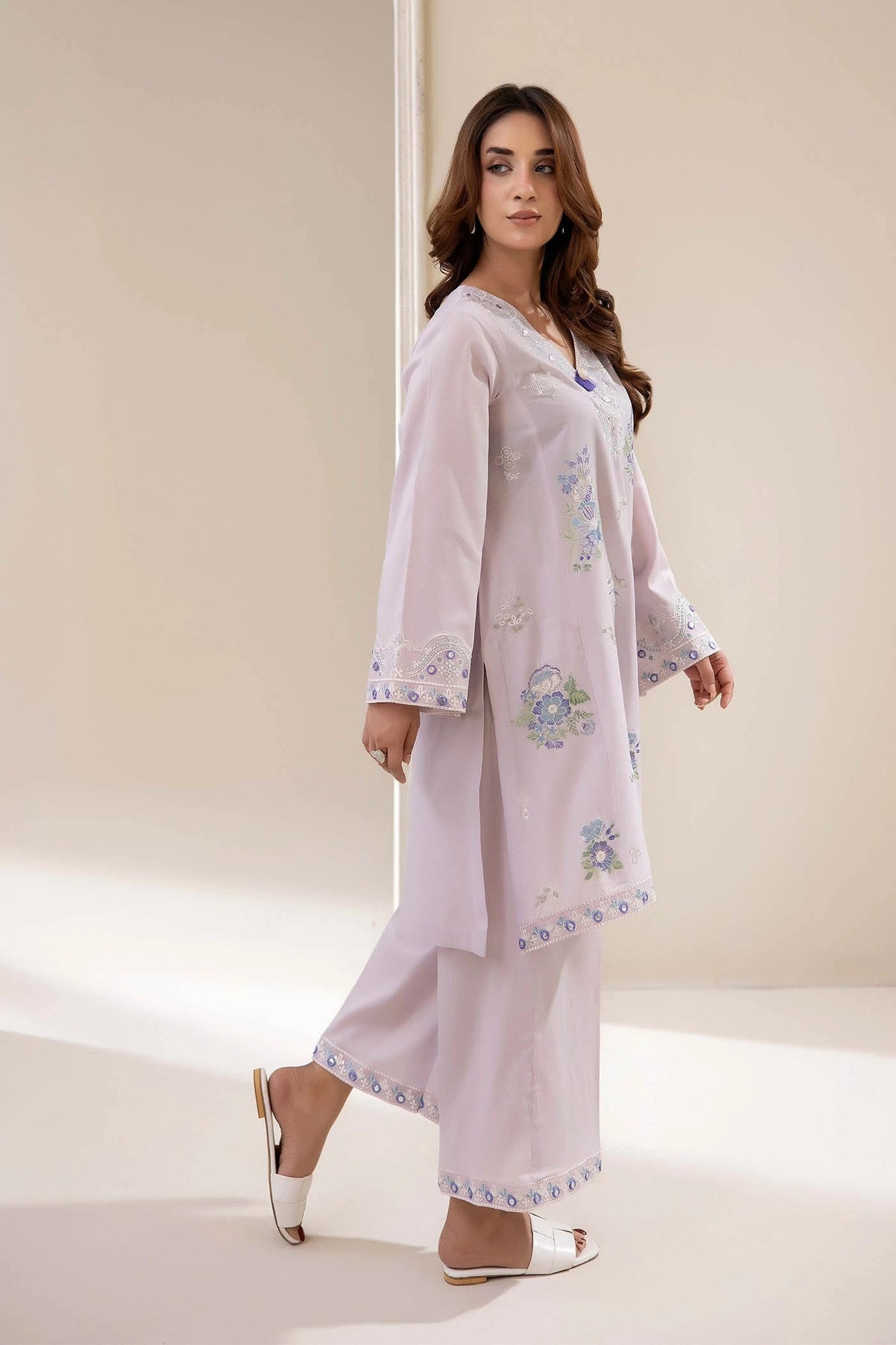Adans Libas | Embrodiered Co Ord Sets | 4063 by Adans Libas - Designer Dress  - Type : Ladies Clothes - Available at Libayah - 100% Original 