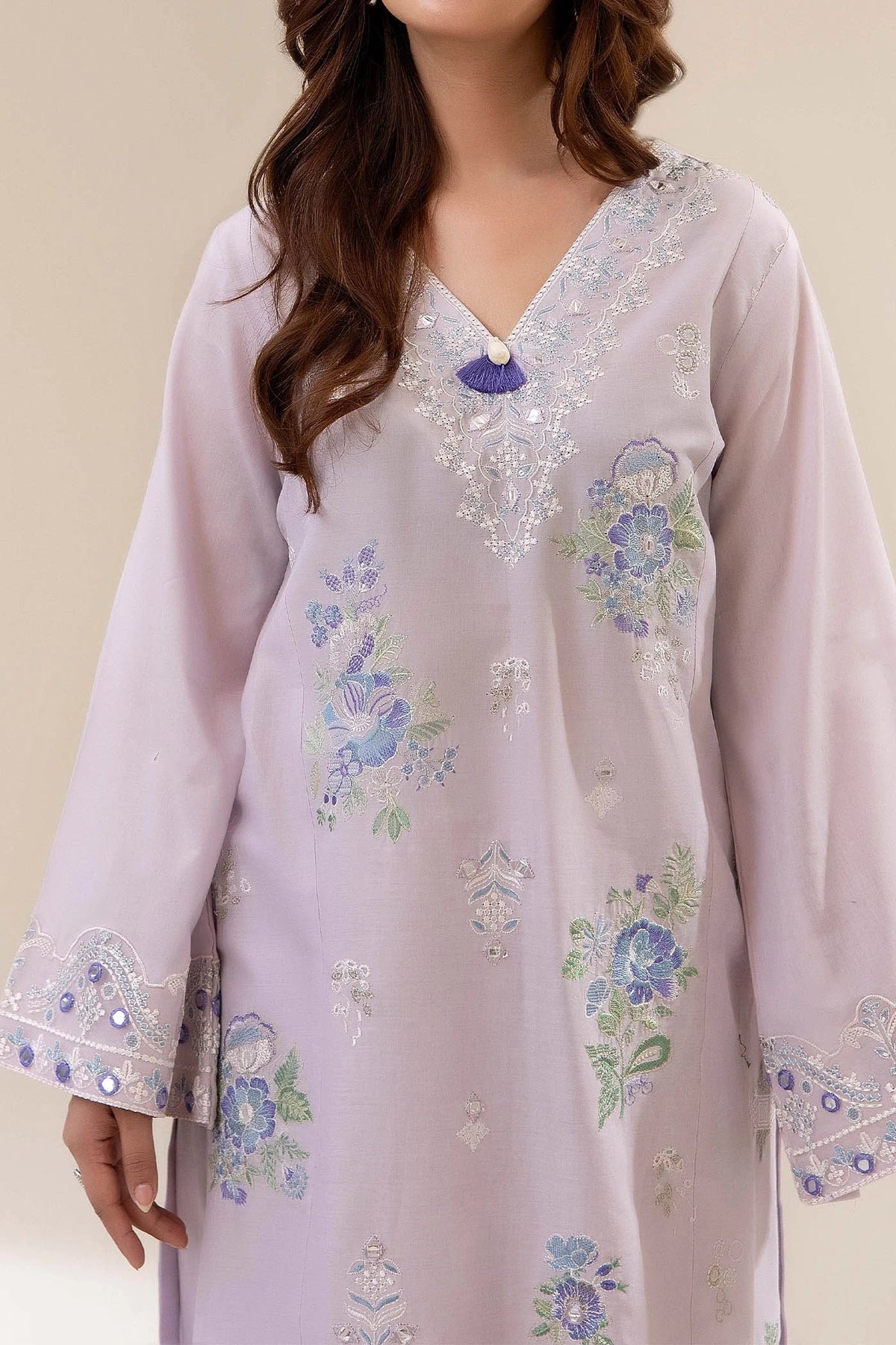 Adans Libas | Embrodiered Co Ord Sets | 4063 by Adans Libas - Designer Dress  - Type : Ladies Clothes - Available at Libayah - 100% Original 