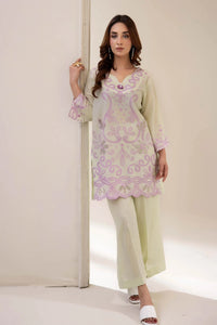 Adans Libas | Embrodiered Co Ord Sets | 4064 by Adans Libas - Designer Dress  - Type : Ladies Clothes - Available at Libayah - 100% Original 