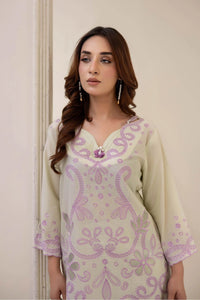 Adans Libas | Embrodiered Co Ord Sets | 4064 by Adans Libas - Designer Dress  - Type : Ladies Clothes - Available at Libayah - 100% Original 