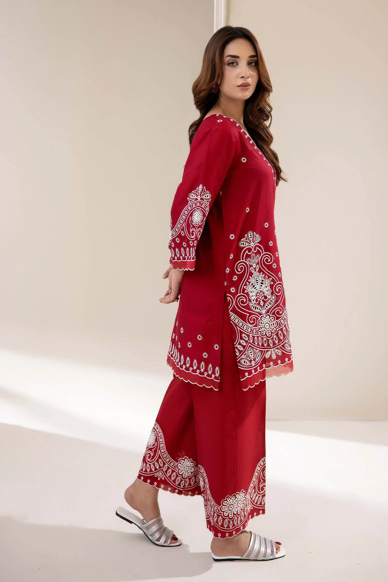 Adans Libas | Embrodiered Co Ord Sets | 4067 by Adans Libas - Designer Dress  - Type : Ladies Clothes - Available at Libayah - 100% Original 