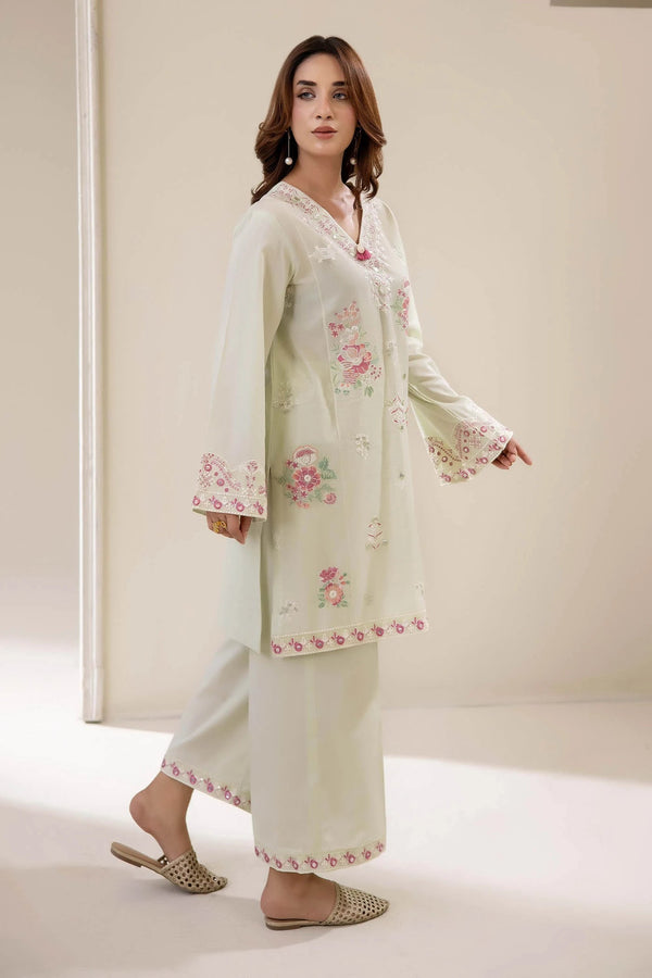 Adans Libas | Embrodiered Co Ord Sets | 4068 by Adans Libas - Designer Dress  - Type : Ladies Clothes - Available at Libayah - 100% Original 