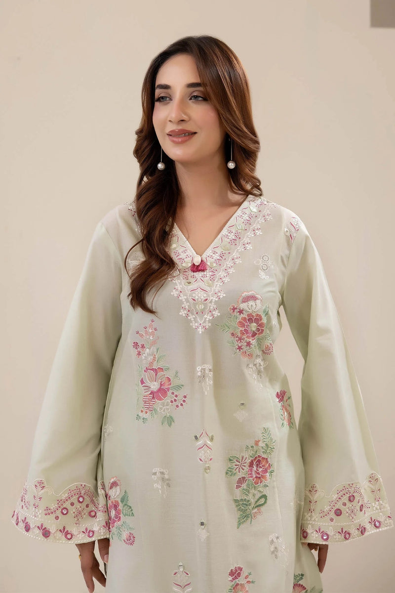 Adans Libas | Embrodiered Co Ord Sets | 4068 by Adans Libas - Designer Dress  - Type : Ladies Clothes - Available at Libayah - 100% Original 