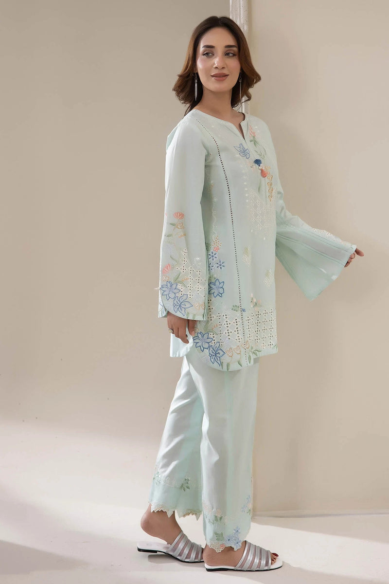 Adans Libas | Embrodiered Co Ord Sets | 4070 by Adans Libas - Designer Dress  - Type : Ladies Clothes - Available at Libayah - 100% Original 