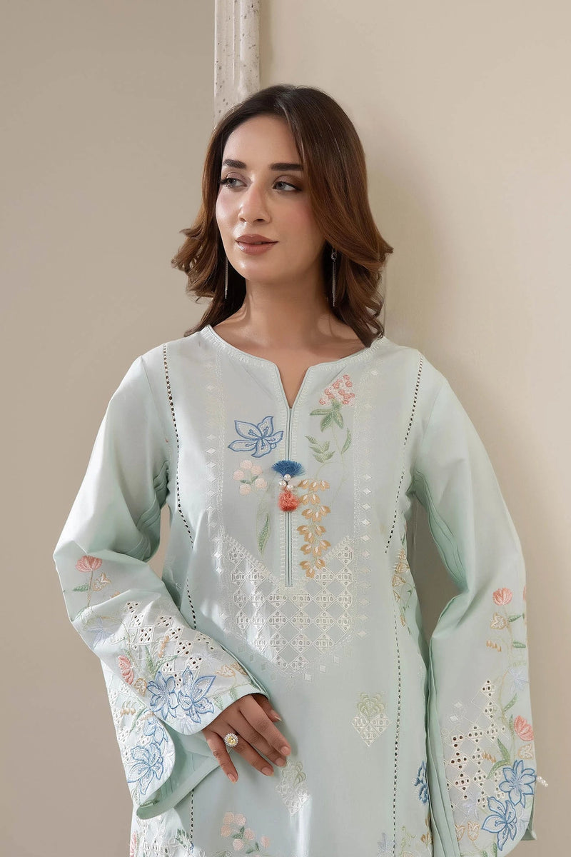 Adans Libas | Embrodiered Co Ord Sets | 4070 by Adans Libas - Designer Dress  - Type : Ladies Clothes - Available at Libayah - 100% Original 