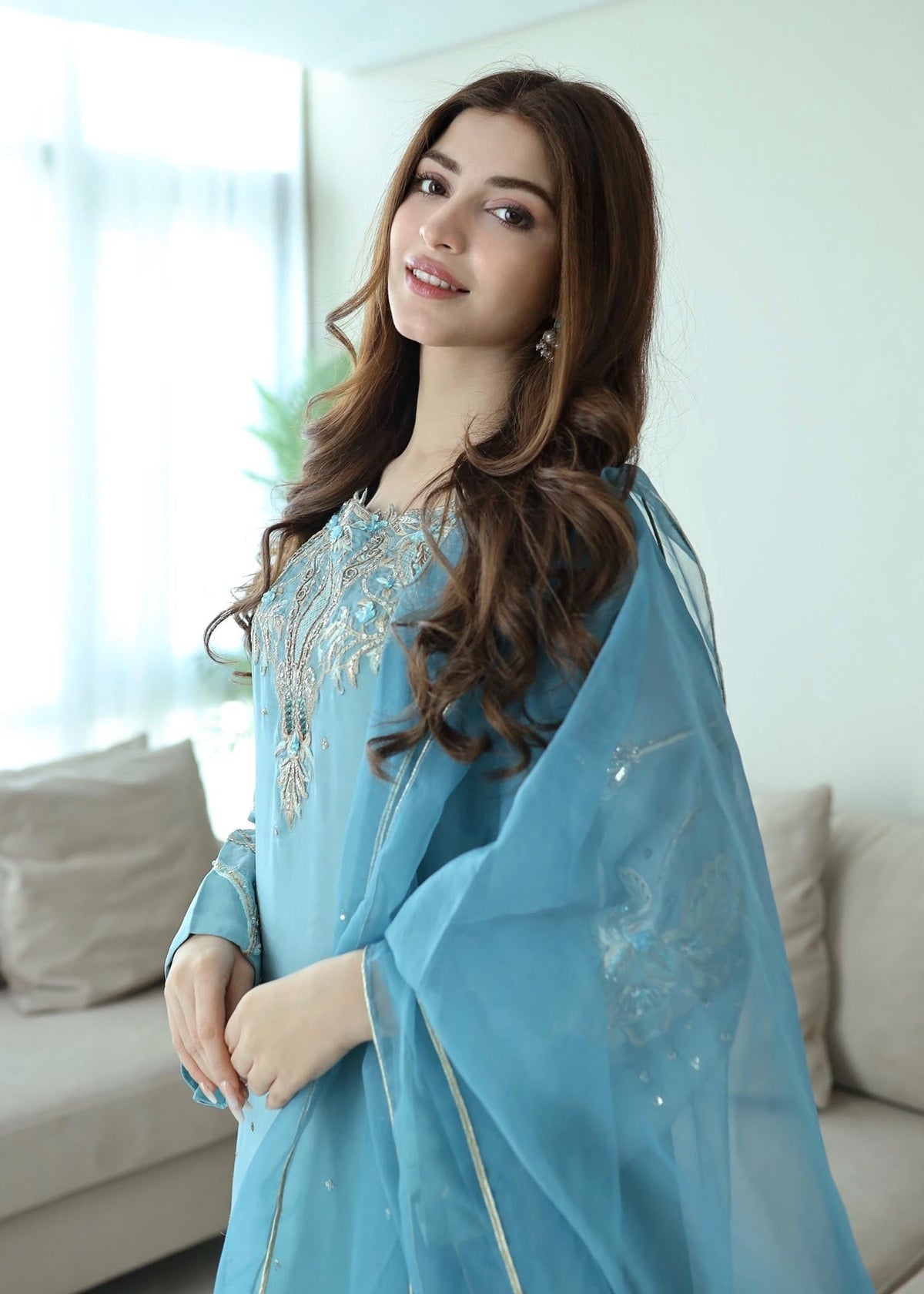 Jamnii | Mystic Garden | Blue Whispers by Jamnii - Designer Dress - Type: Ladies Clothes - Available at Libayah - 100% Original