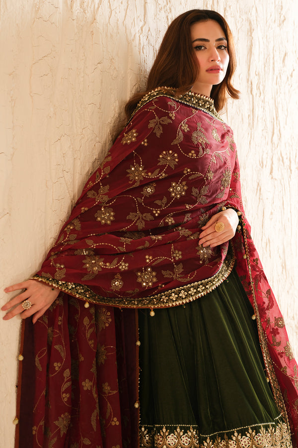 Jazmin | Velvet Edit 24 | Velvet Formal VF-2036 by Jazmin - Designer Dress - Type: Formal - Available at Libayah - 100% Original