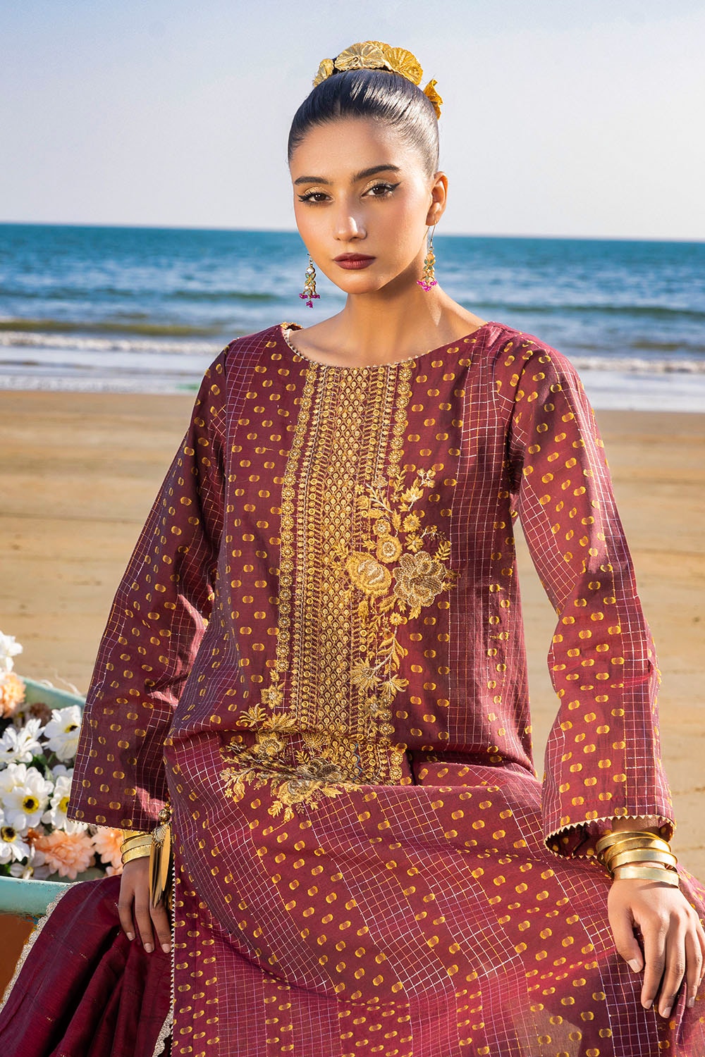 Gul Ahmed | Taara 25 | MJ-42038 by Gul Ahmed - Designer Dress - Type: Ladies Clothes - Available at Libayah - 100% Original