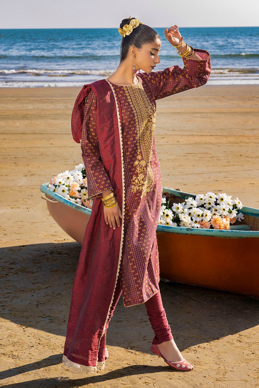 Gul Ahmed | Taara 25 | MJ-42038 by Gul Ahmed - Designer Dress - Type: Ladies Clothes - Available at Libayah - 100% Original