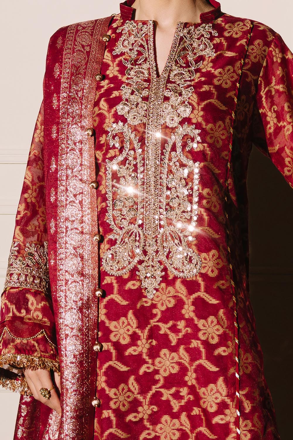 Gul Ahmed | Festive Eid 25 | FE-52073 by Gul Ahmed - Designer Dress - Type: Ladies Clothes - Available at Libayah - 100% Original