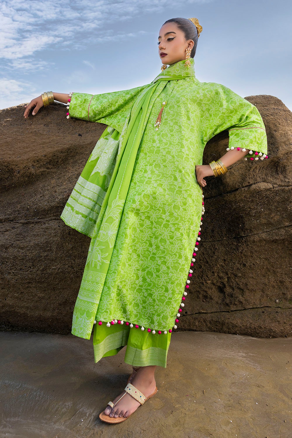 Gul Ahmed | Taara 25 | JD-42009 by Gul Ahmed - Designer Dress - Type: Ladies Clothes - Available at Libayah - 100% Original