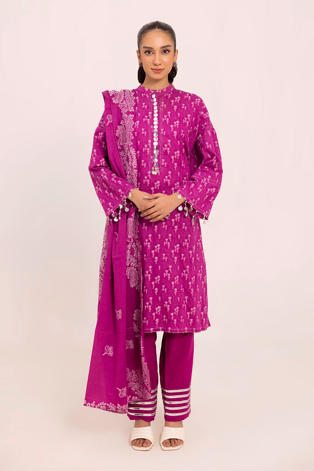 Gul Ahmed | Taara 25 |JD-42010 by Gul Ahmed - Designer Dress - Type: Ladies Clothes - Available at Libayah - 100% Original