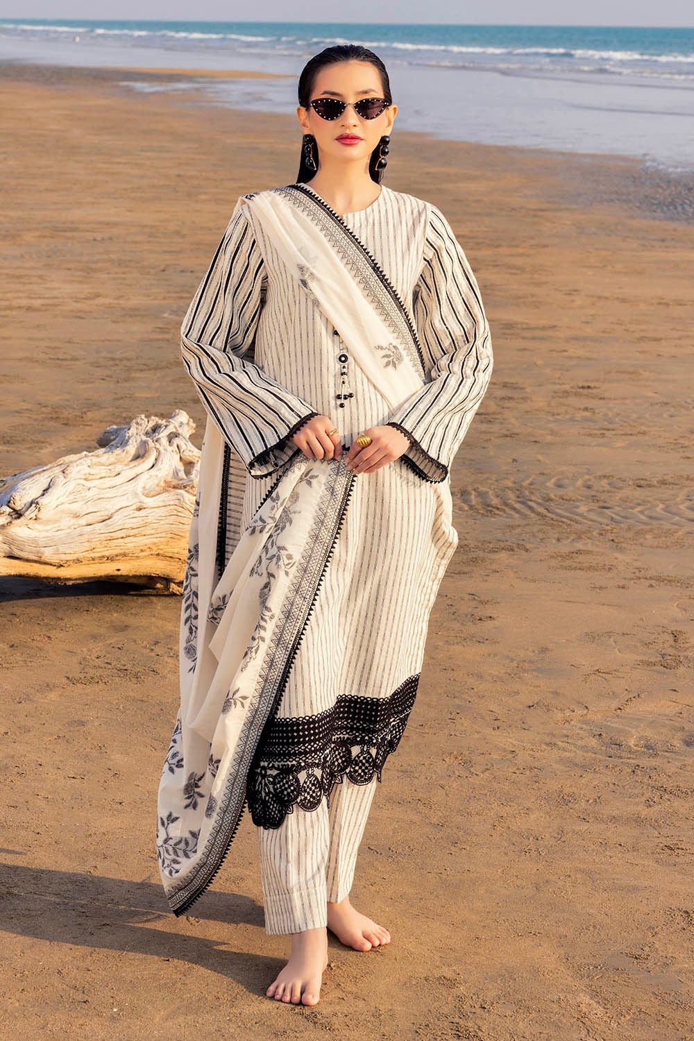 Gul Ahmed | Taara 25 | JD-42008 by Gul Ahmed - Designer Dress - Type: Ladies Clothes - Available at Libayah - 100% Original