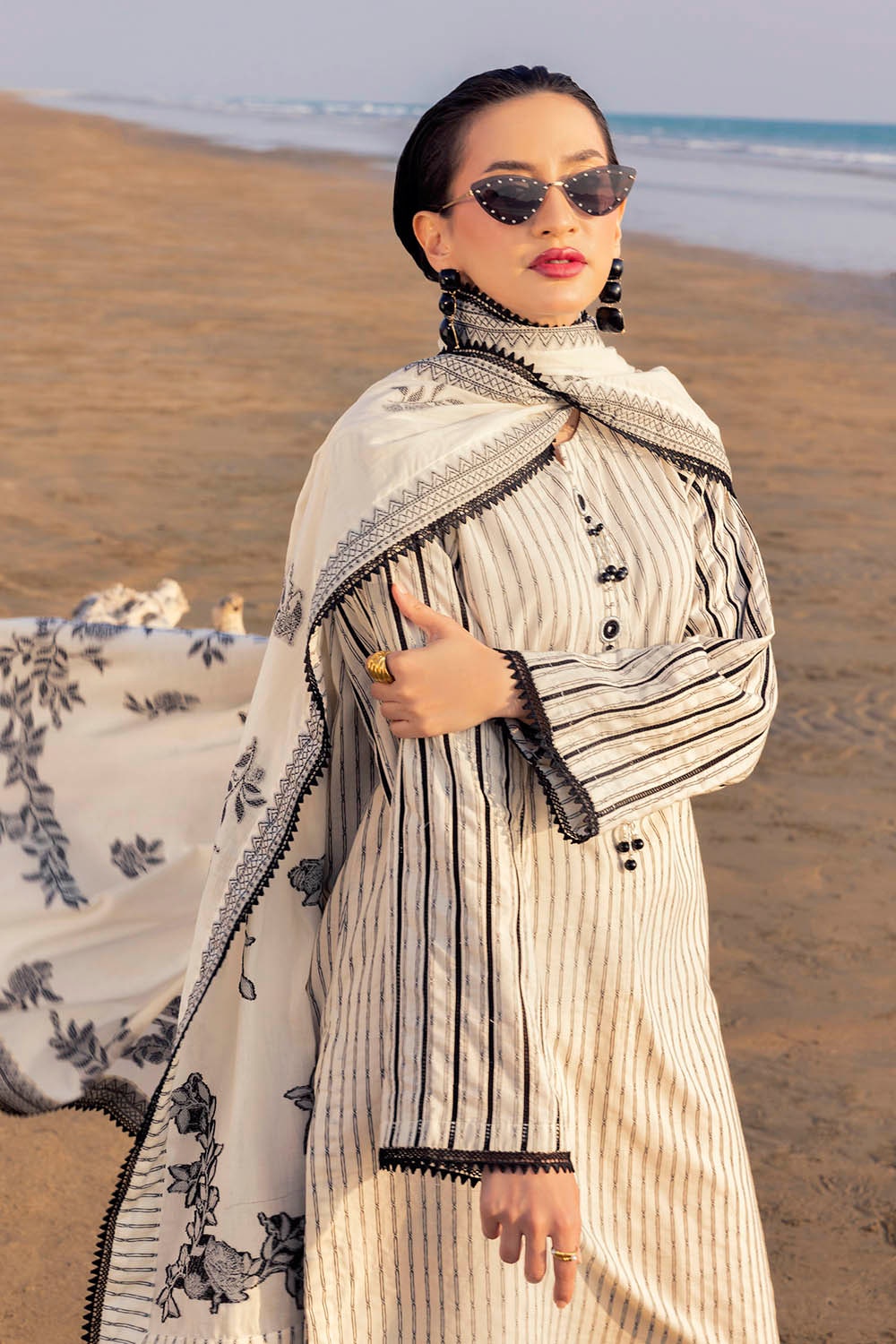 Gul Ahmed | Taara 25 | JD-42008 by Gul Ahmed - Designer Dress - Type: Ladies Clothes - Available at Libayah - 100% Original