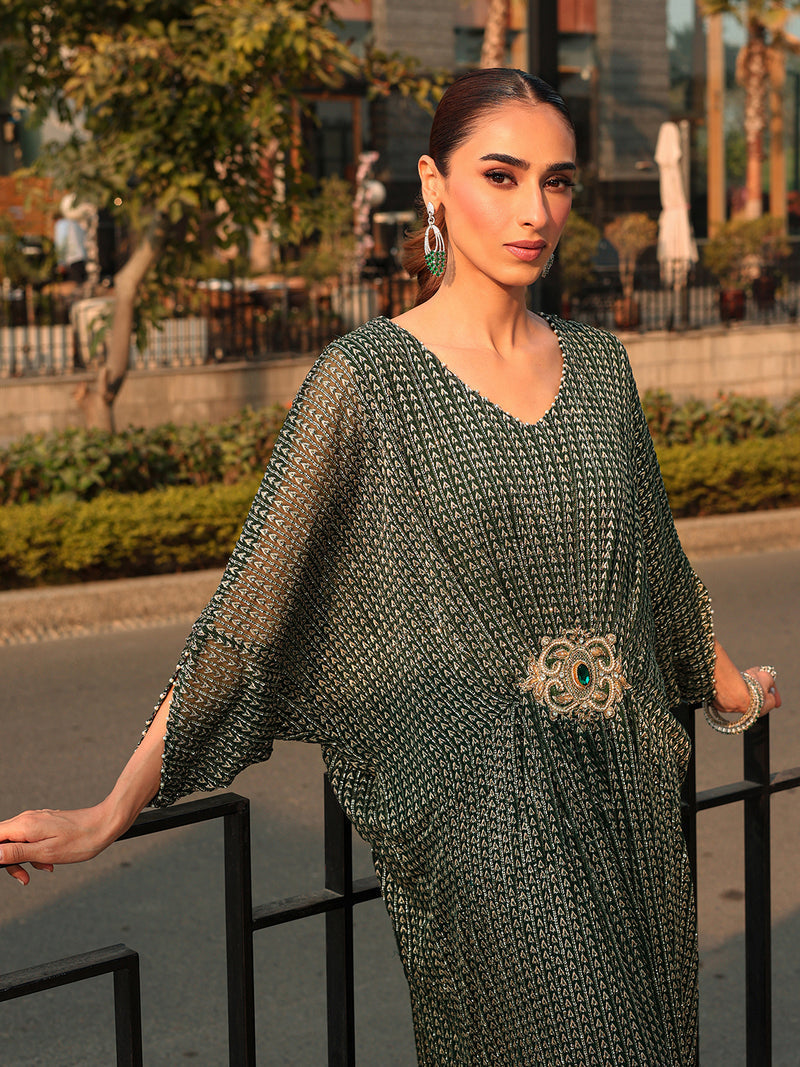 Ain | Raya Luxury Formals |AN-108 JADE by Ain - Designer Dress  - Type : Ladies Clothes - Available at Libayah - 100% Original 