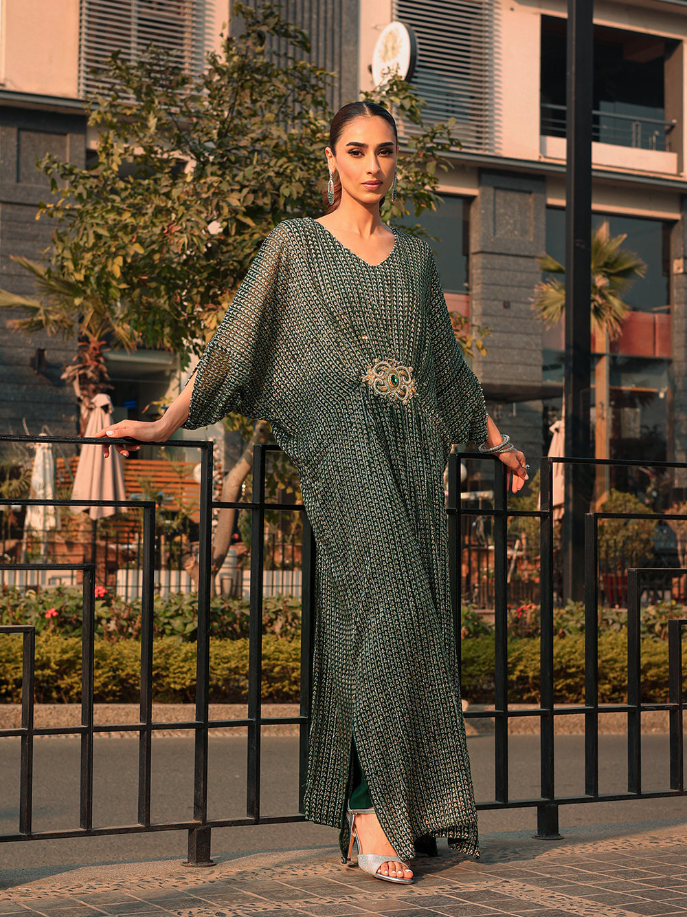 Ain | Raya Luxury Formals |AN-108 JADE by Ain - Designer Dress  - Type : Ladies Clothes - Available at Libayah - 100% Original 