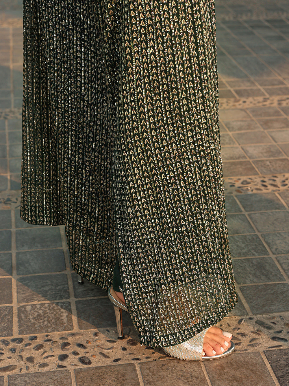 Ain | Raya Luxury Formals |AN-108 JADE by Ain - Designer Dress  - Type : Ladies Clothes - Available at Libayah - 100% Original 