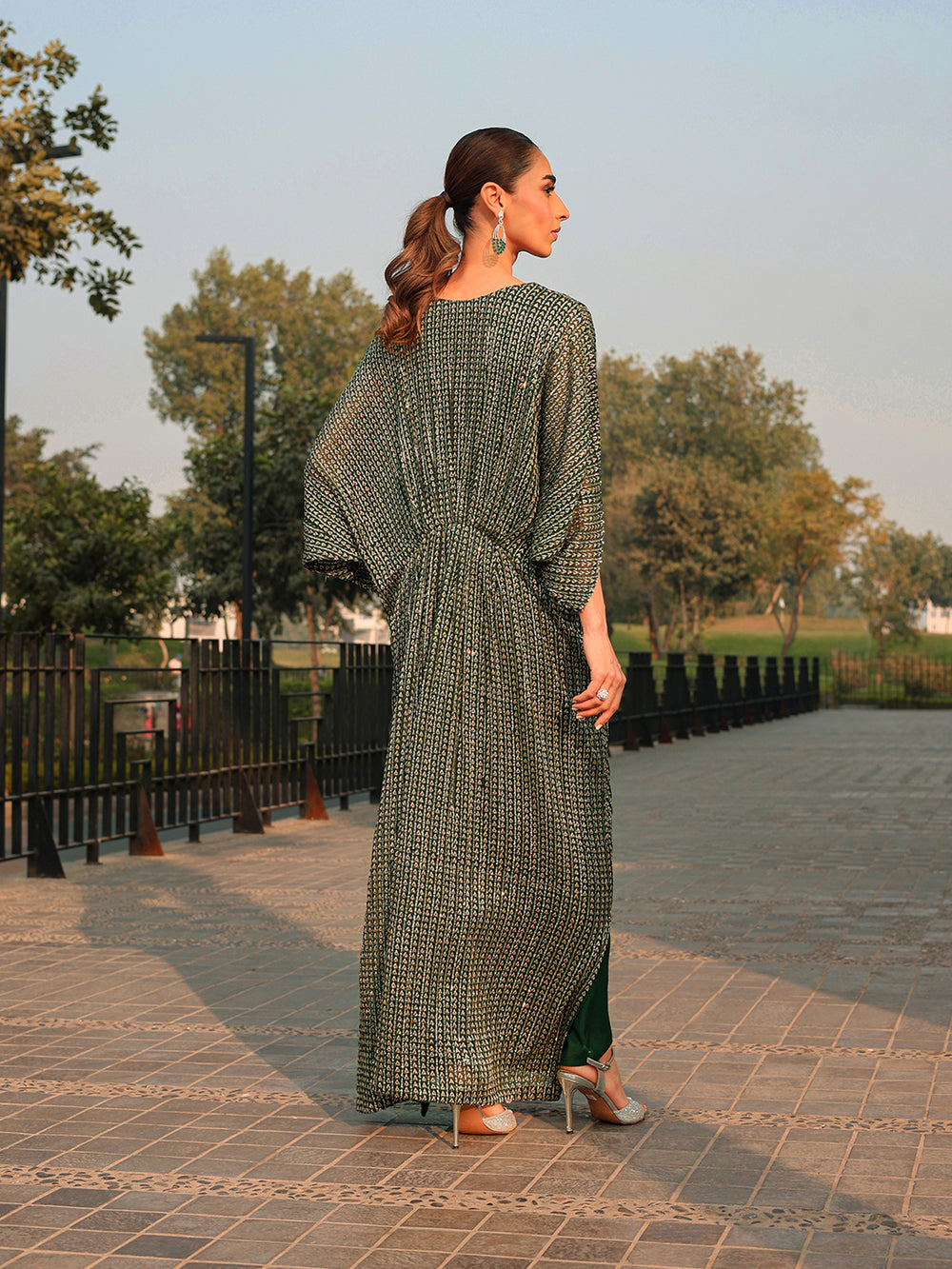 Ain | Raya Luxury Formals |AN-108 JADE by Ain - Designer Dress  - Type : Ladies Clothes - Available at Libayah - 100% Original 