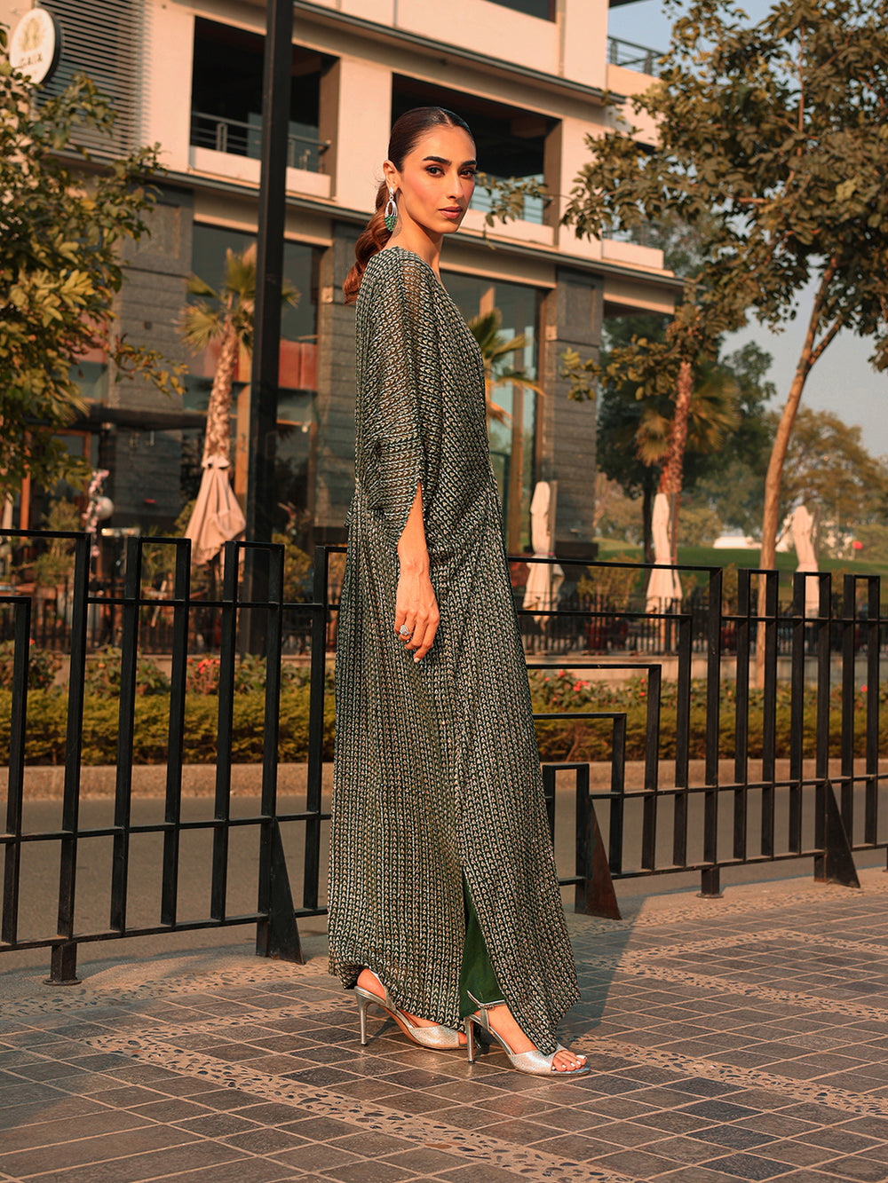Ain | Raya Luxury Formals |AN-108 JADE by Ain - Designer Dress  - Type : Ladies Clothes - Available at Libayah - 100% Original 