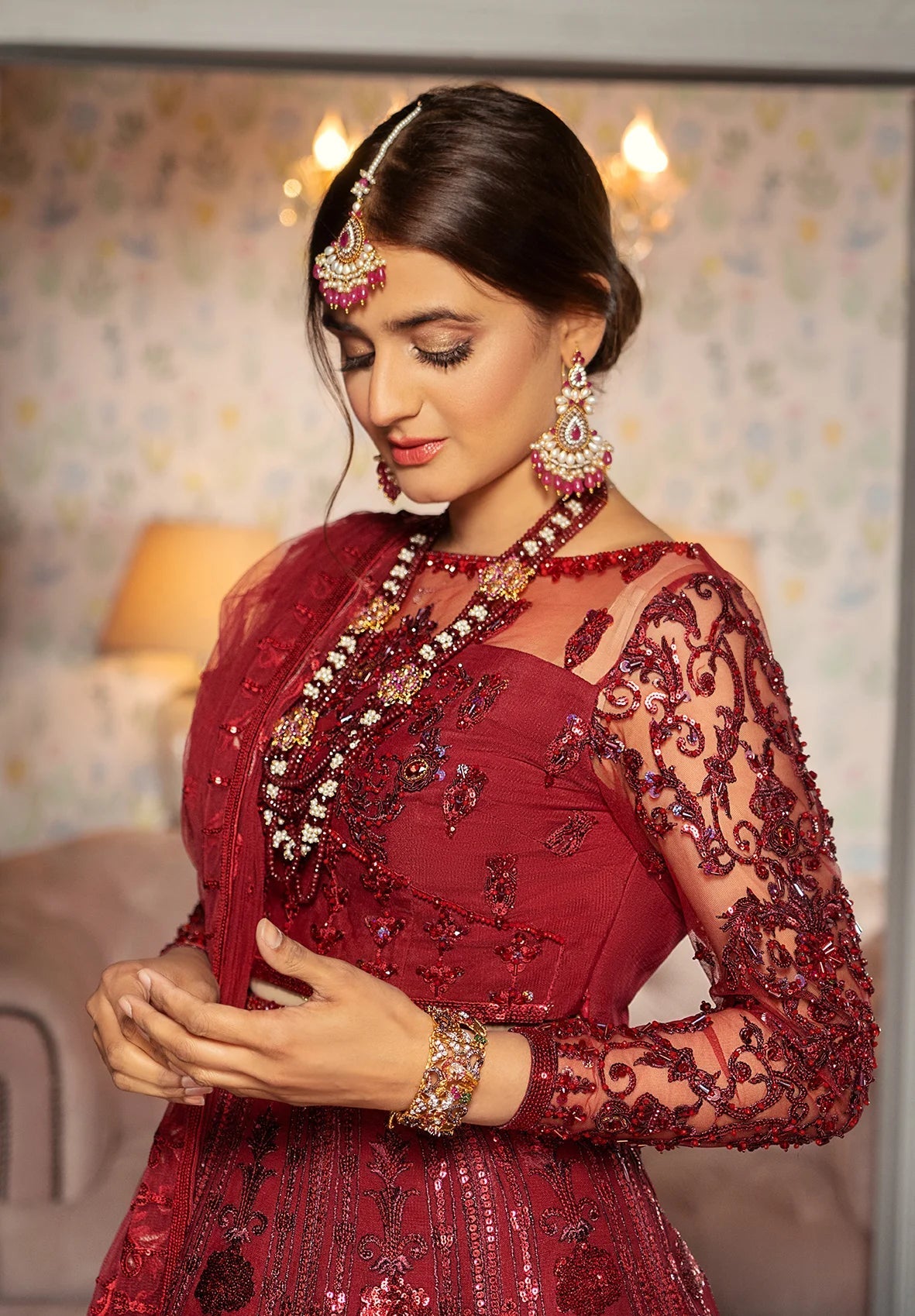 Waqas Shah | Malika E Jahan | Jagrani by Waqas Shah - Designer Dress - Type: Ladies Clothes - Available at Libayah - 100% Original