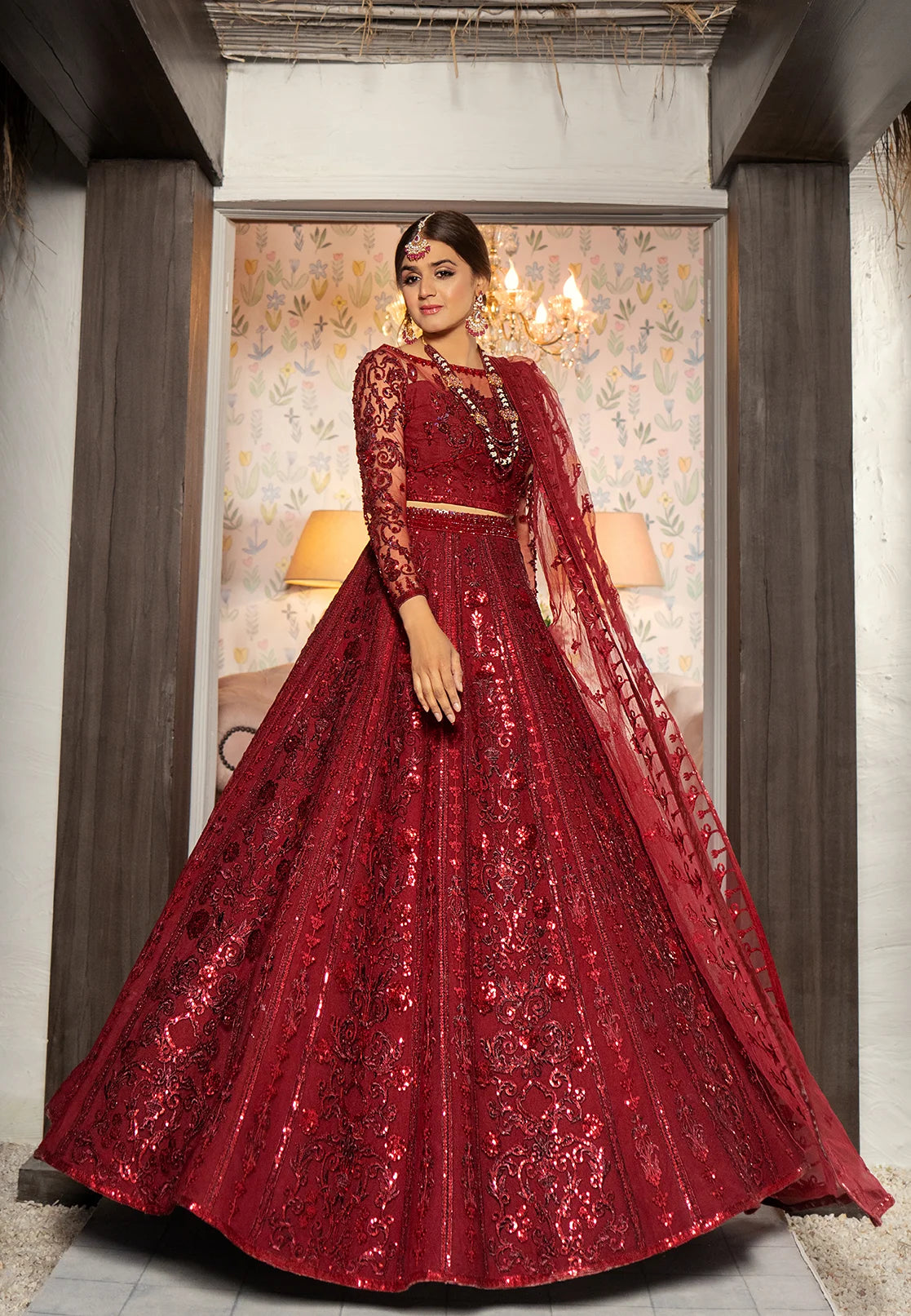 Waqas Shah | Malika E Jahan | Jagrani by Waqas Shah - Designer Dress - Type: Ladies Clothes - Available at Libayah - 100% Original